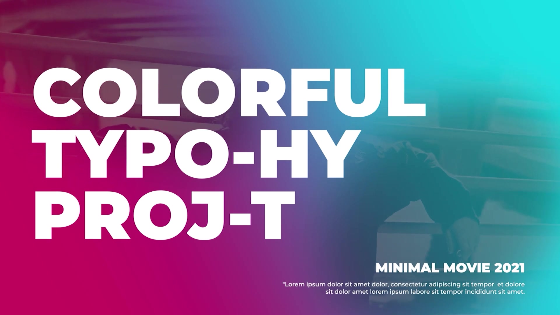 Dynamic Colorful Typography V1 FCPX Videohive 34603565 Apple Motion Image 11