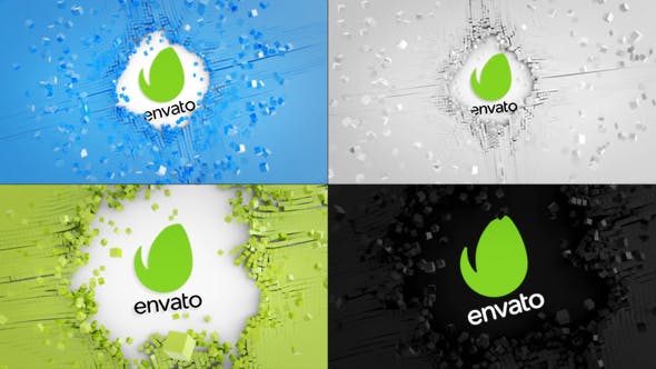 Dynamic Cubes Logo Reveal - 25369263 Videohive Download