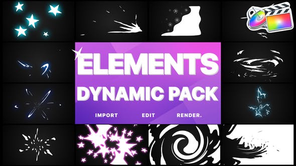 Dynamic Elements | FCPX - 25499905 Videohive Download