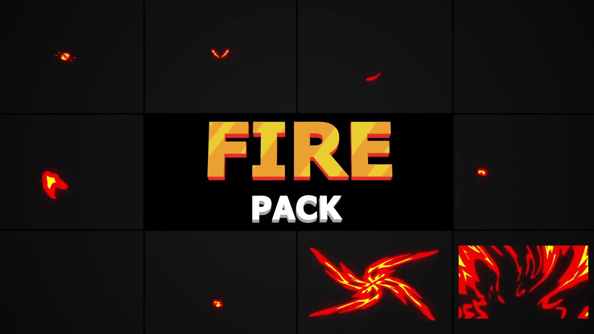 Dynamic Fire Elements | After Effects Videohive 26004189 After Effects Image 2