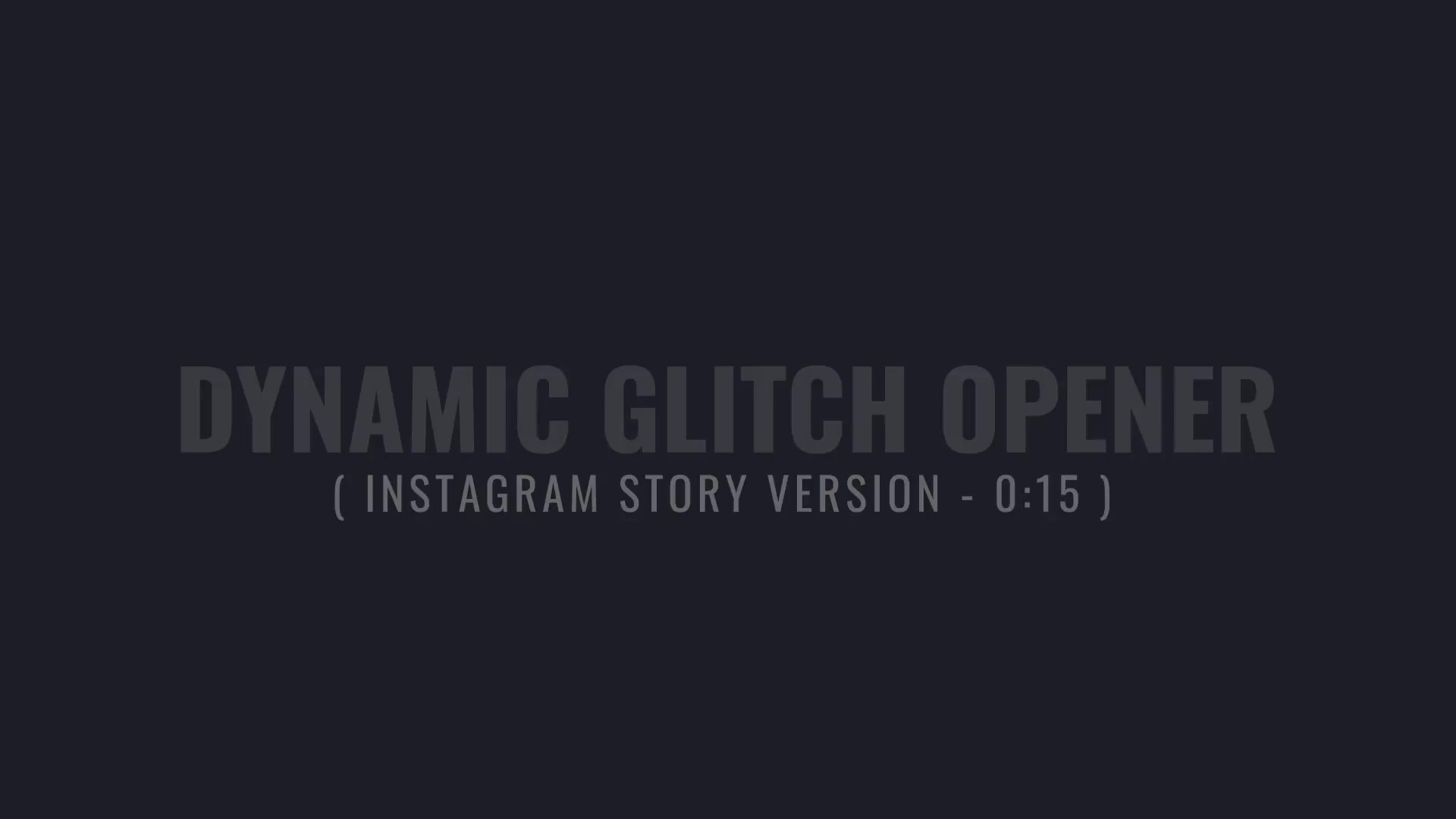 Dynamic Glitch Opener Videohive 23349717 After Effects Image 9