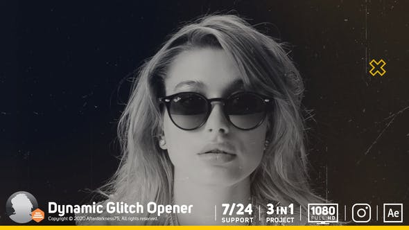 Dynamic Glitch Opener - Download 23349717 Videohive