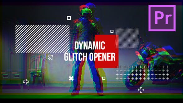 Dynamic Glitch Opener | Premiere Pro - 21681067 Videohive Download