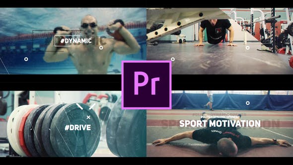 Dynamic Glitch Opener // Sport Motivation - 22237014 Download Videohive