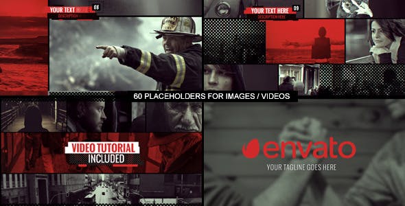 Dynamic Glitch Sideshow - Videohive 12175636 Download