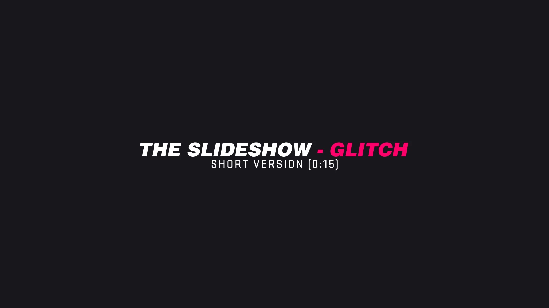 Dynamic Glitch Slideshow Videohive 25506235 After Effects Image 4