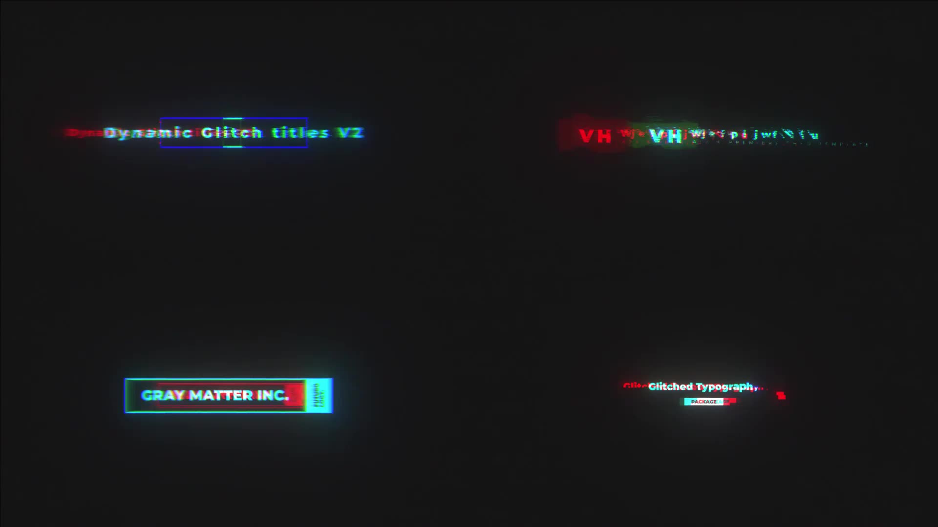 Dynamic Glitch Titles V2 Videohive 32615856 After Effects Image 2