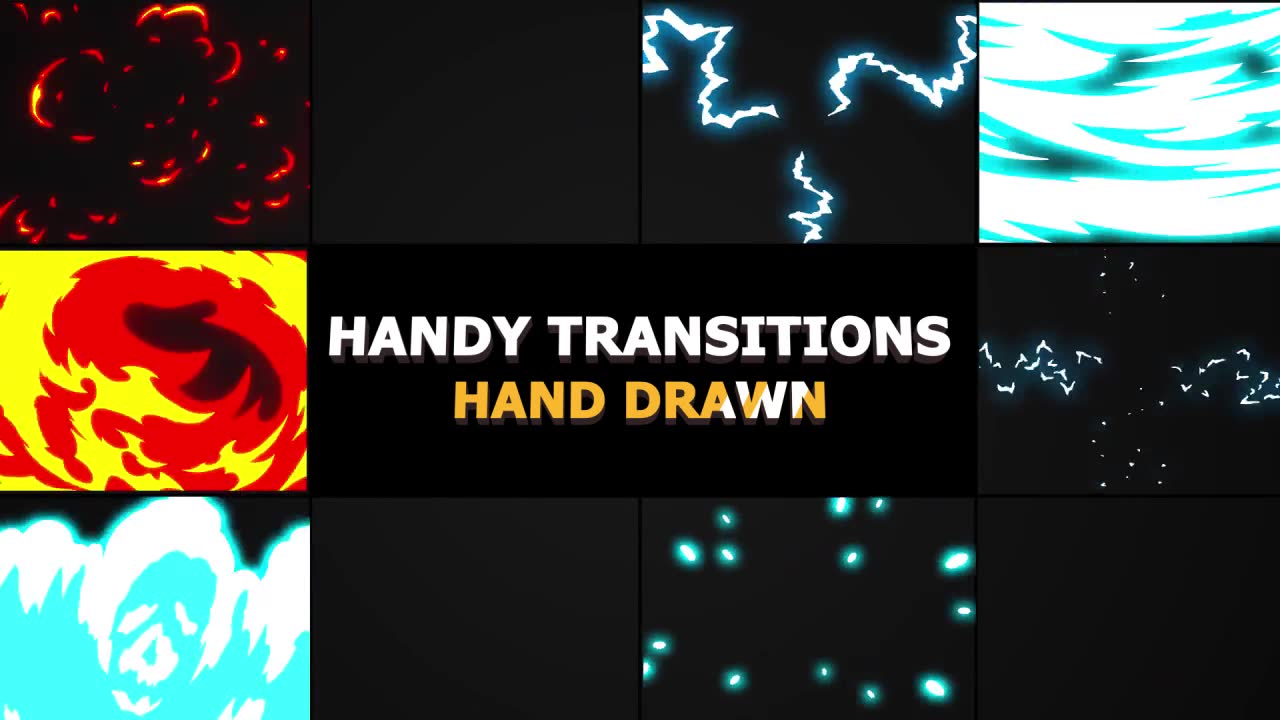 Dynamic Handy Transitions | FCPX Videohive 23473478 Apple Motion Image 2