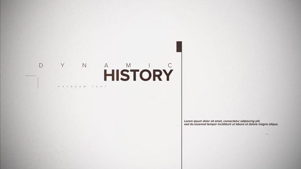 Dynamic History Videohive 37992971 After Effects Image 10