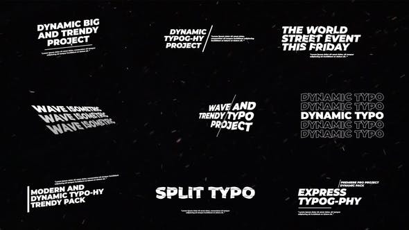 Dynamic Kinetic Typography - Download 33428271 Videohive