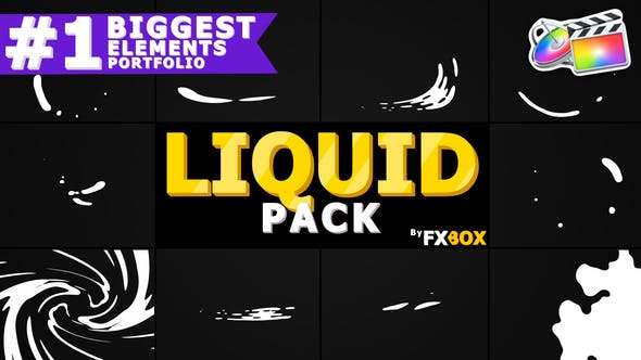 Dynamic Liquid Elements | FCPX - Download Videohive 26311455