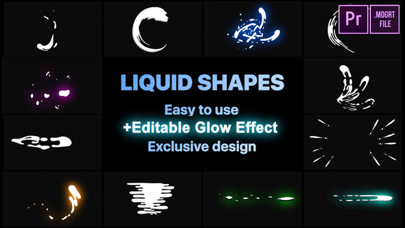 Dynamic Liquid Shapes - Download Videohive 23052562