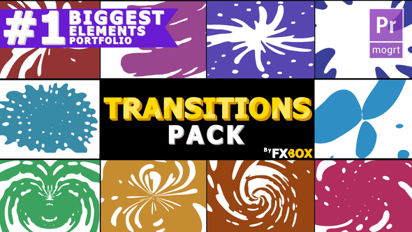 Dynamic Liquid Transitions Pack - Download Videohive 23157037