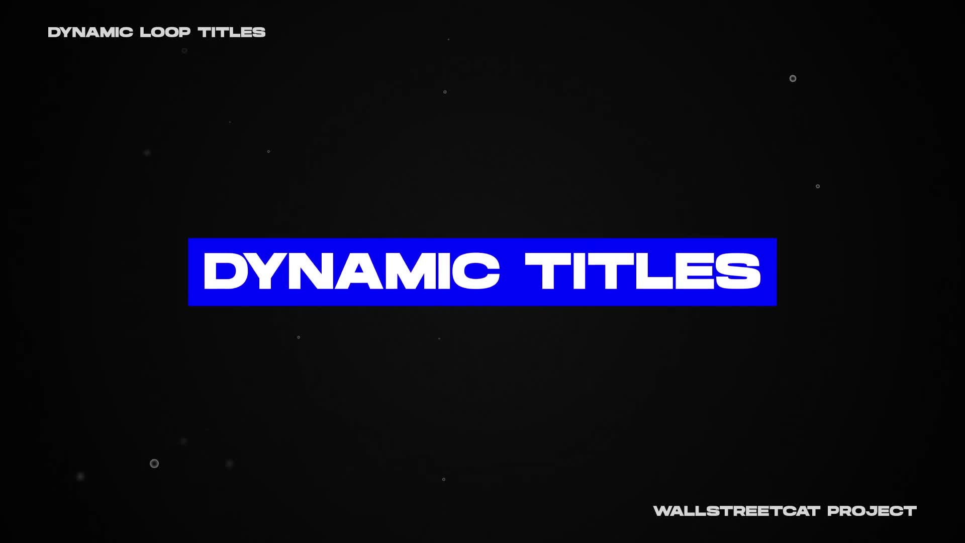 Dynamic Loop Titles Videohive 30493144 After Effects Image 1