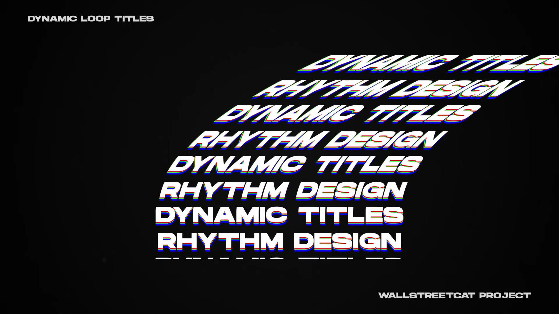 Dynamic Loop Titles Videohive 30493144 After Effects Image 7
