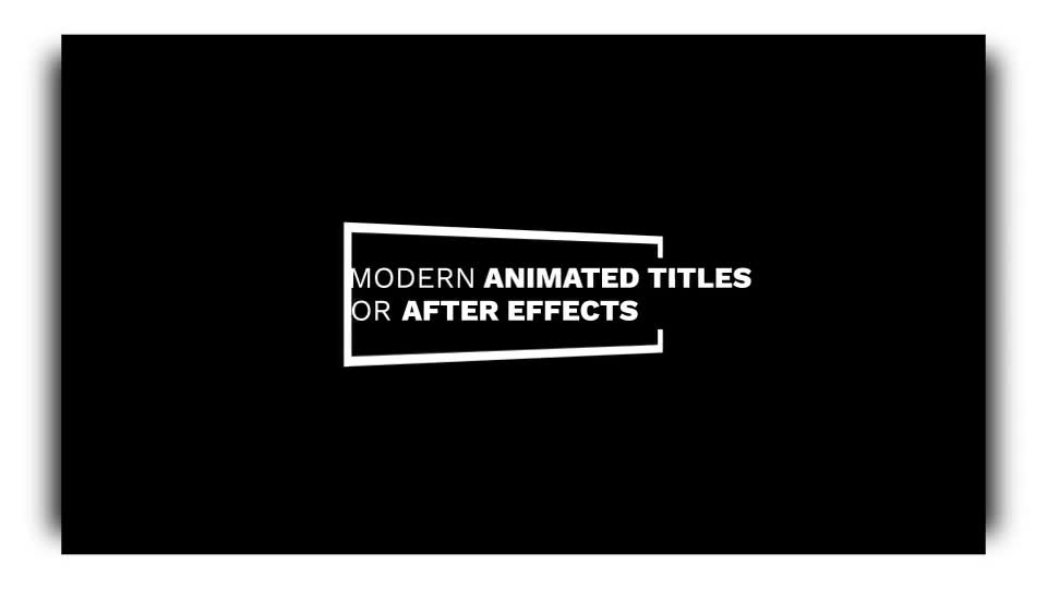 Dynamic Minimalism Animated Titles Videohive 31834653 After Effects Image 2