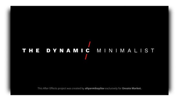 Dynamic Minimalism Animated Titles - Download 31834653 Videohive