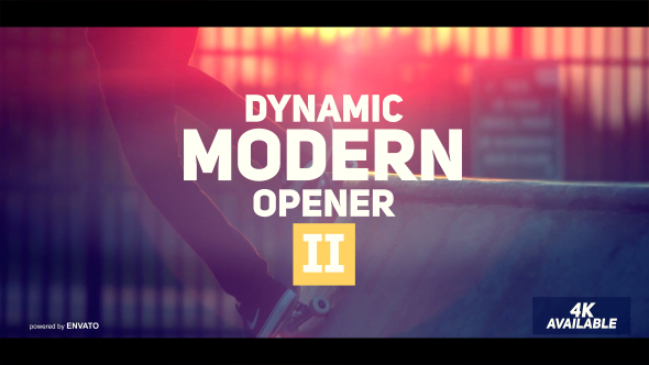 Dynamic Modern Opener II - Download Videohive 19553339