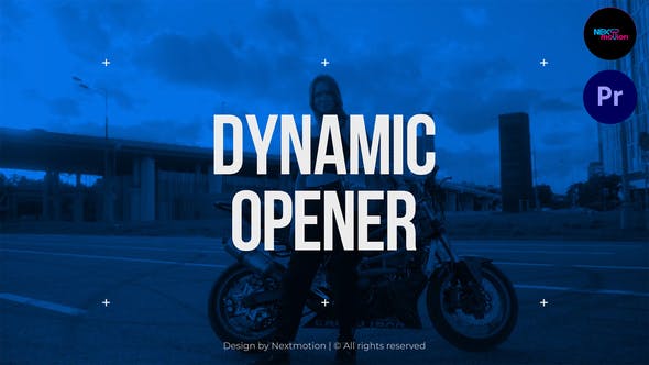 Dynamic Modern Opener | MOGRT - Download Videohive 33972075
