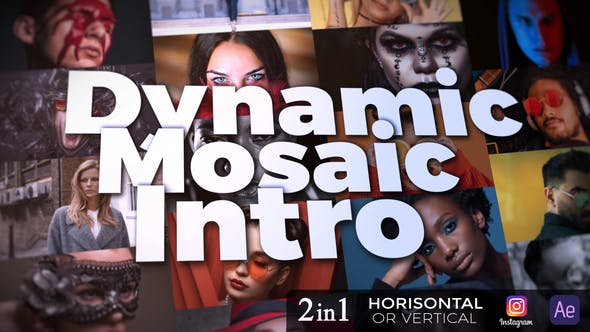 Dynamic Mosaic Intro - 33339641 Download Videohive