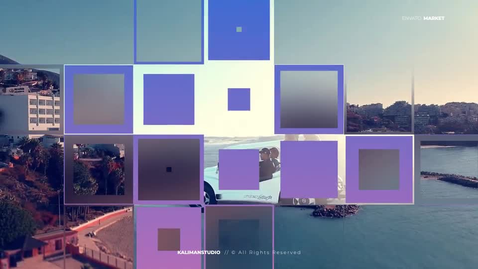 Dynamic Mosaic Transitions Videohive 26422322 After Effects Image 1
