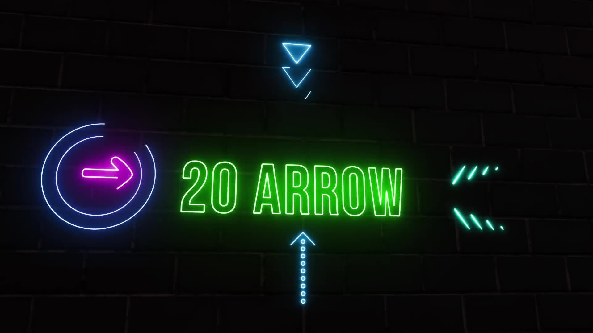 Dynamic Neon Arrows Pack Videohive 34200679 After Effects Image 2