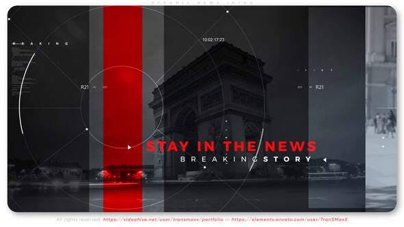 Dynamic News Intro - Videohive Download 32690377