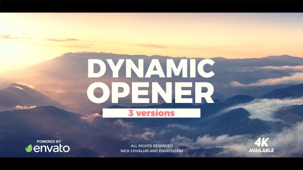 Dynamic Opener - 20710281 Videohive Download