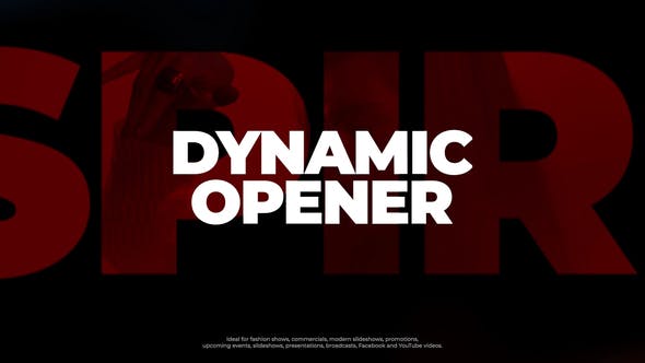 Dynamic Opener - 34760263 Download Videohive
