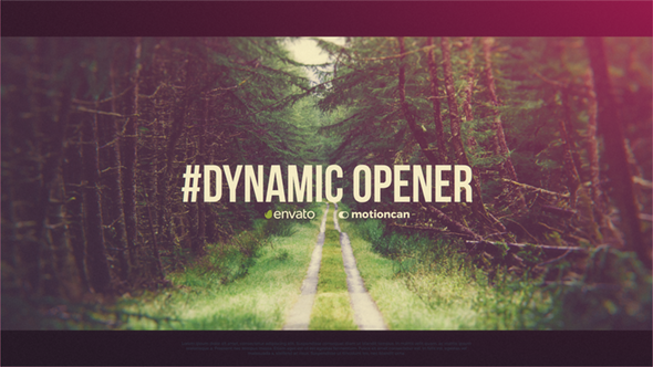 Dynamic Opener - Download Videohive 20202909