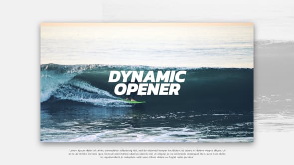 Dynamic Opener - Download Videohive 21426274