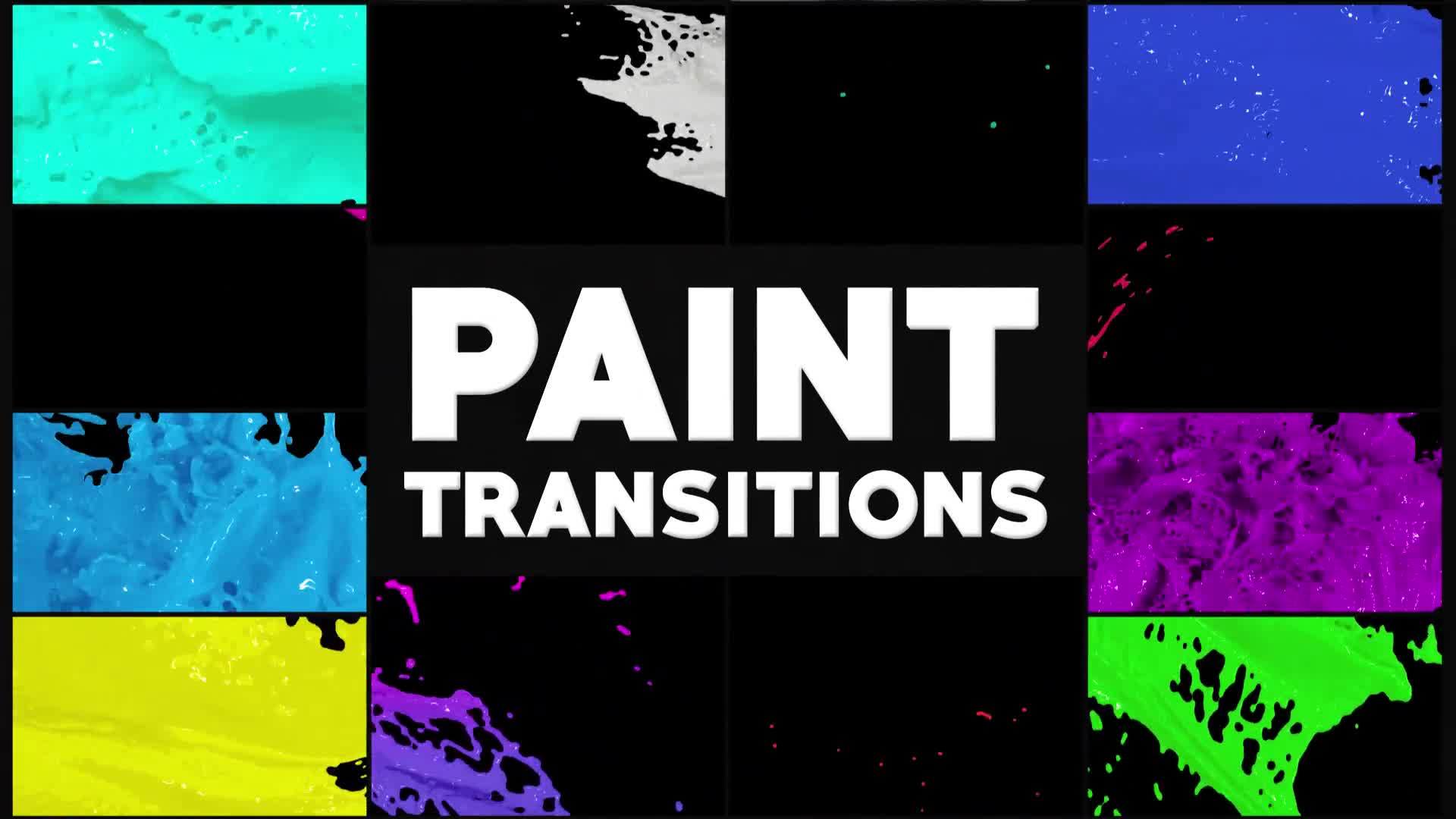 Dynamic Paint Transitions | FCPX Videohive 28972251 Apple Motion Image 1
