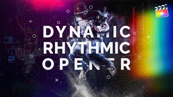 Dynamic Rhythmic Opener | For Final Cut & Apple Motion - 30381362 Download Videohive