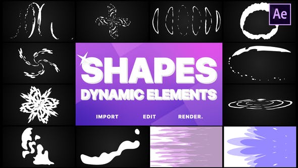 Dynamic Shapes Pack | After Effects - Download 23713375 Videohive