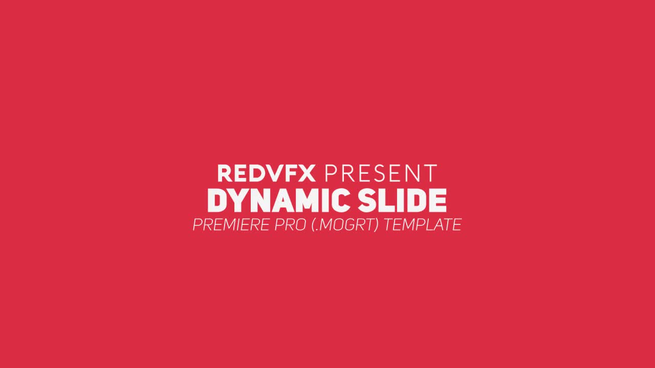 Dynamic Slide for Premiere Pro Videohive 23750340 Premiere Pro Image 1