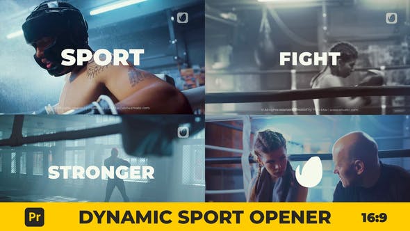 Dynamic Sport Opener | MOGRT - Videohive 40473029 Download