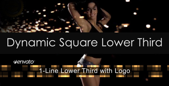 Dynamic Square Lower Third - Download Videohive 3536887