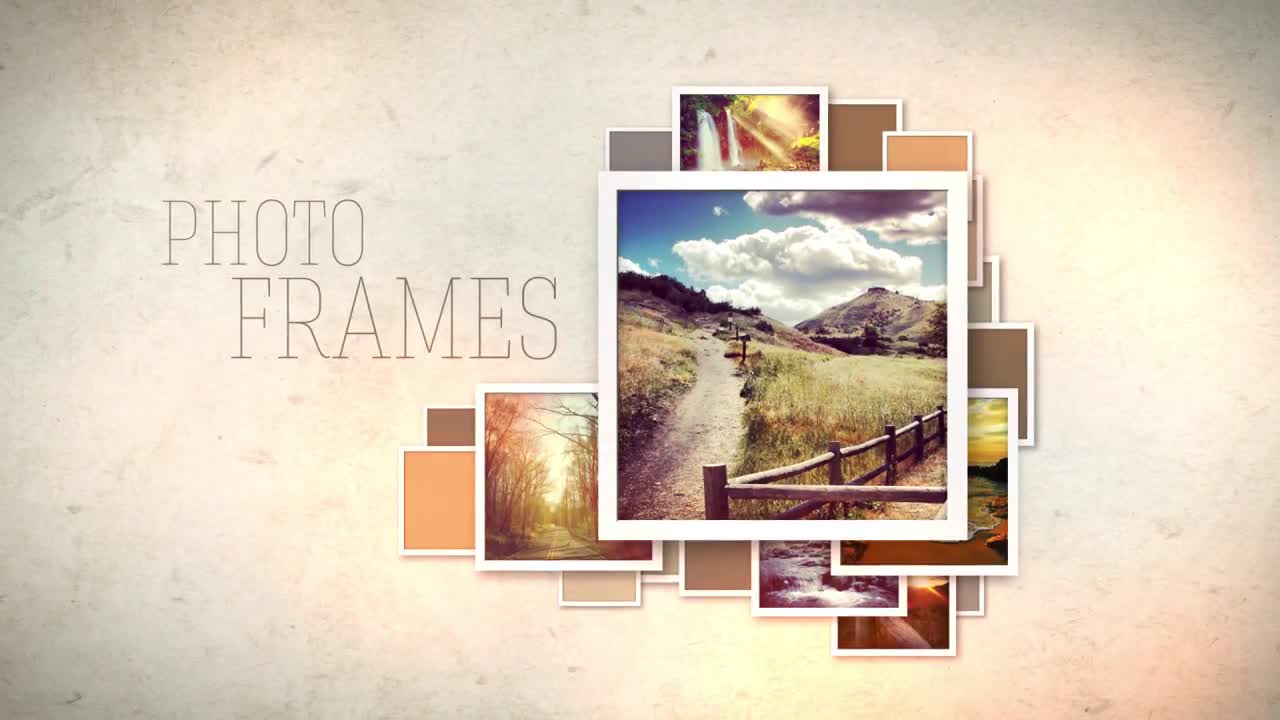 Dynamic Squares Photo Frames with Light Leaks Videohive 9684955 After Effects Image 1