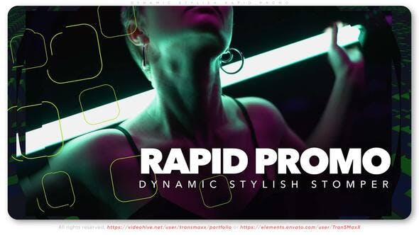 Dynamic Stylish Rapid Promo - 38254068 Download Videohive