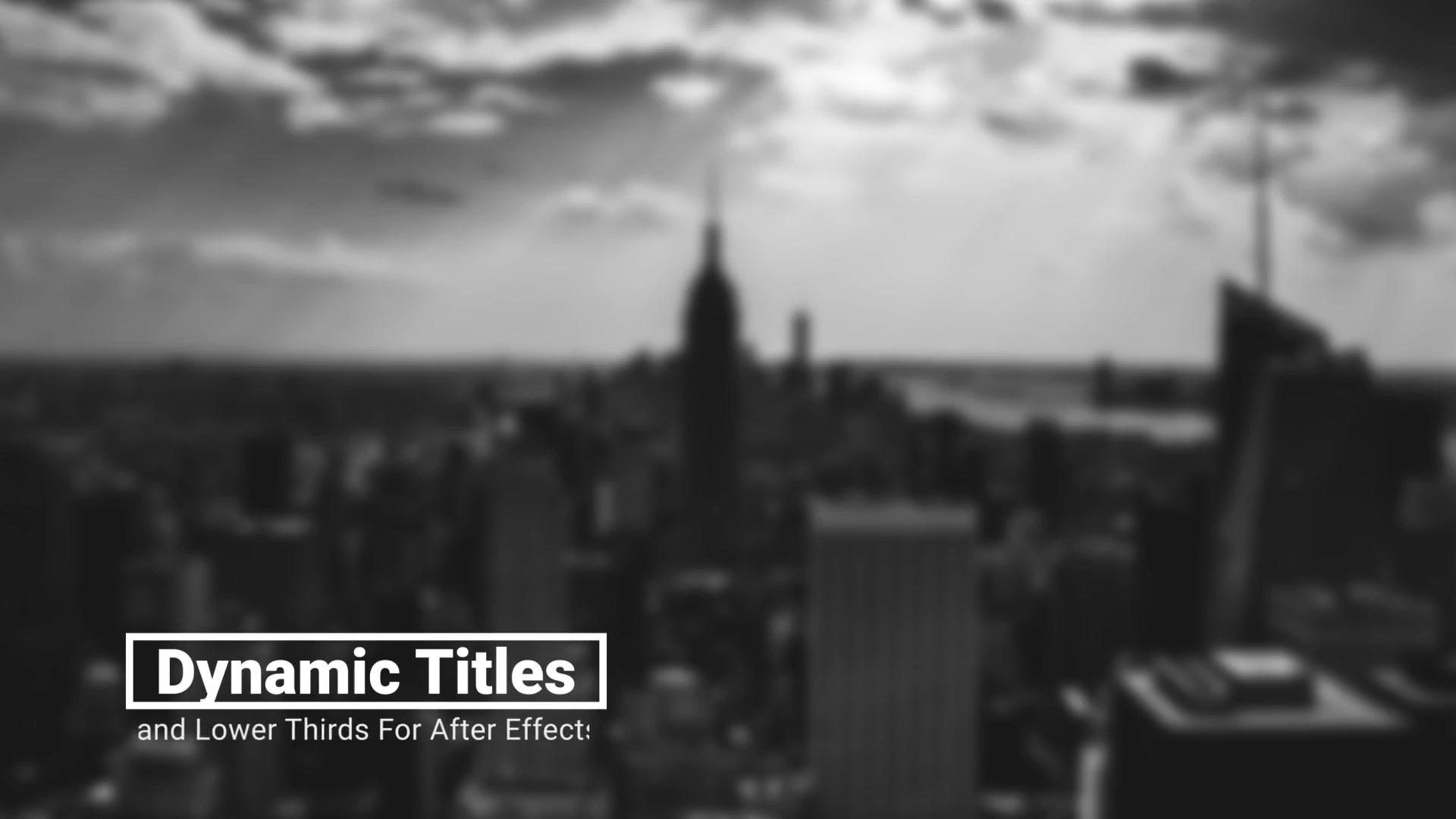 Dynamic Titles and Lower Thirds Videohive 23918291 After Effects Image 8