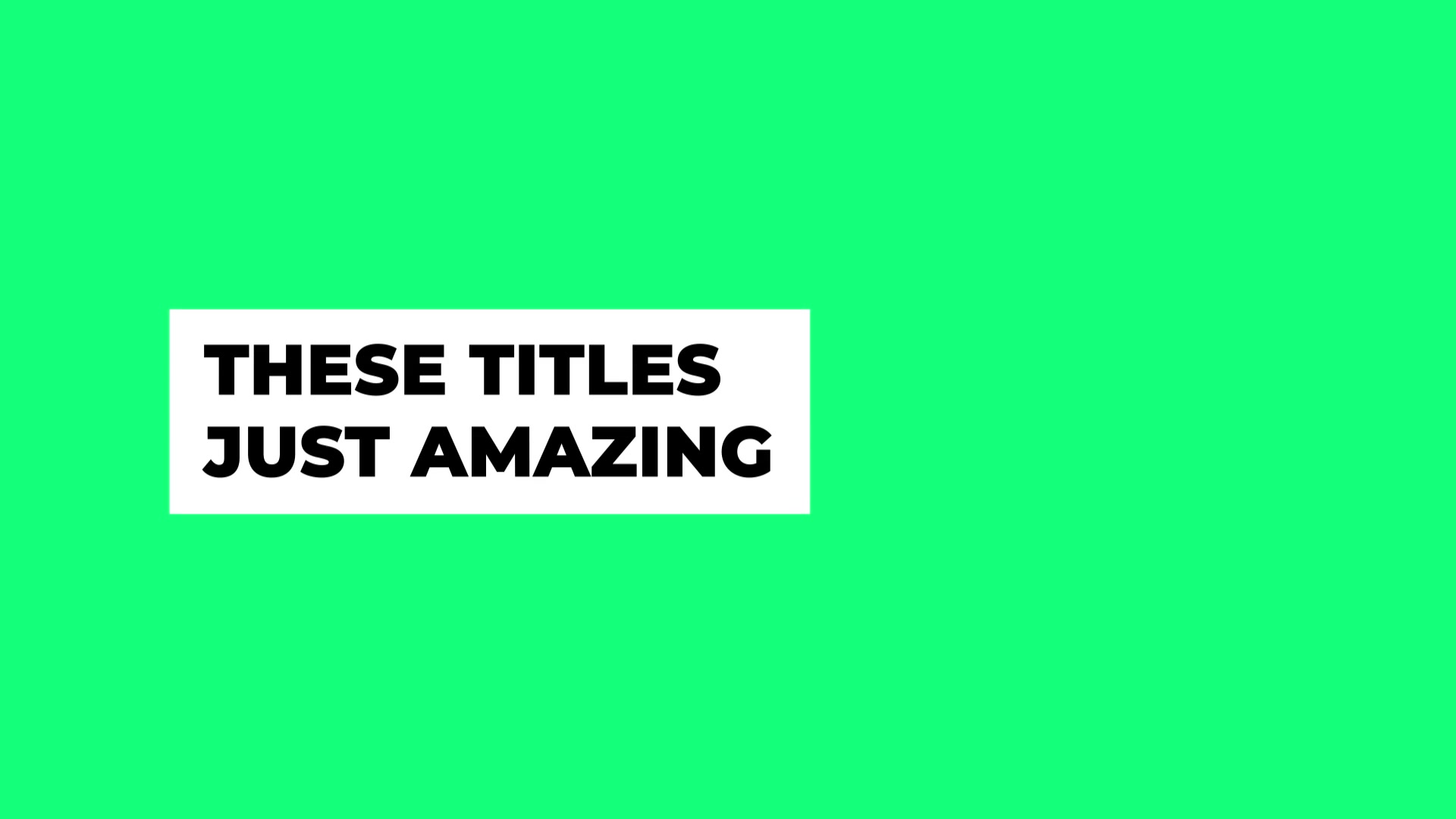 Dynamic Titles II Videohive 39356560 After Effects Image 4