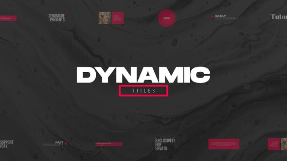 Dynamic Titles Pack - 31765502 Download Videohive
