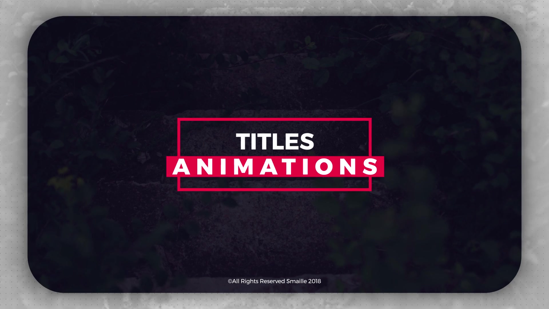Dynamic Titles Videohive 21573933 After Effects Image 12