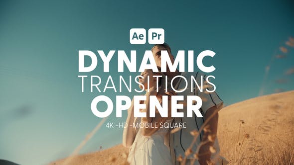 Dynamic Transitions Opener - Videohive 43002030 Download