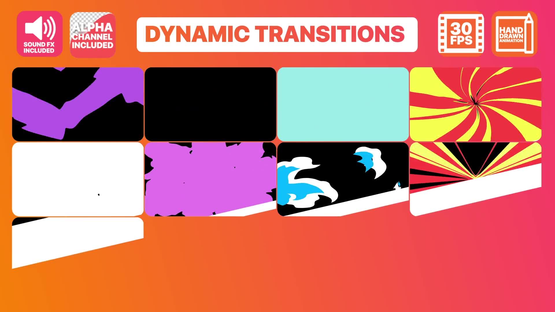 Dynamic Transitions | Premiere Pro MOGRT Videohive 30503831 Premiere Pro Image 1