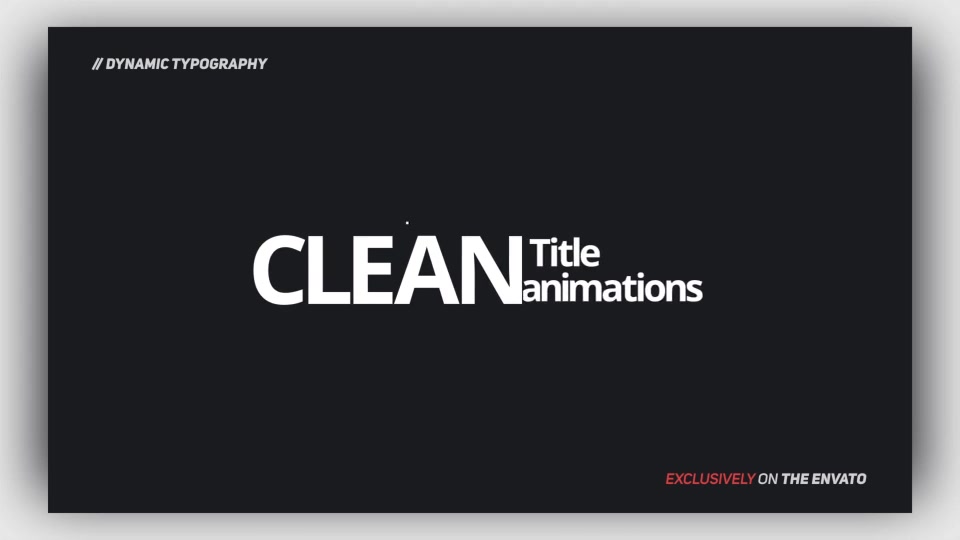 Dynamic Typography Videohive 21433121 After Effects Image 3