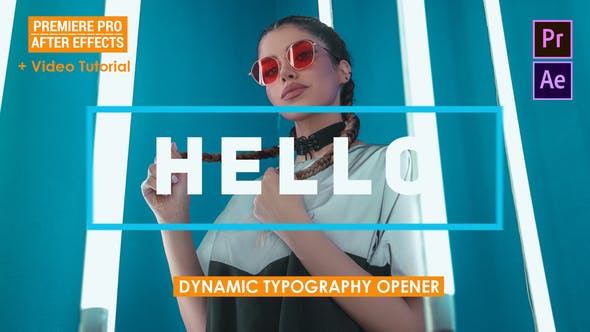 Dynamic Typography Opener Mogrt - 25004096 Download Videohive