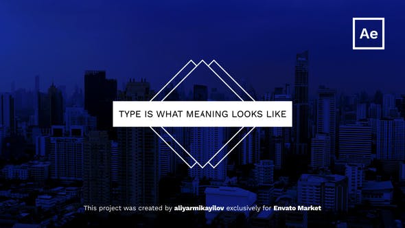 Dynamic Typography - Videohive 34261658 Download