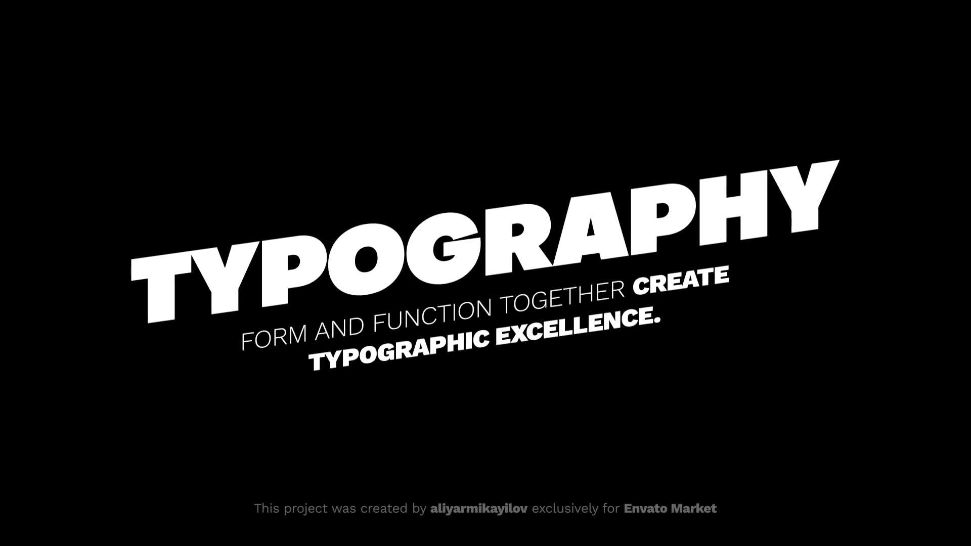 Dynamic Typography Videohive 34946073 After Effects Image 1