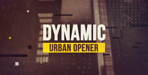 Dynamic Urban Opener - 21184321 Download Videohive